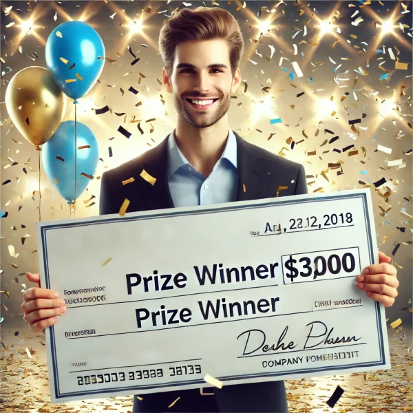 £1,000 worth of instant wins and £1,500 end prize