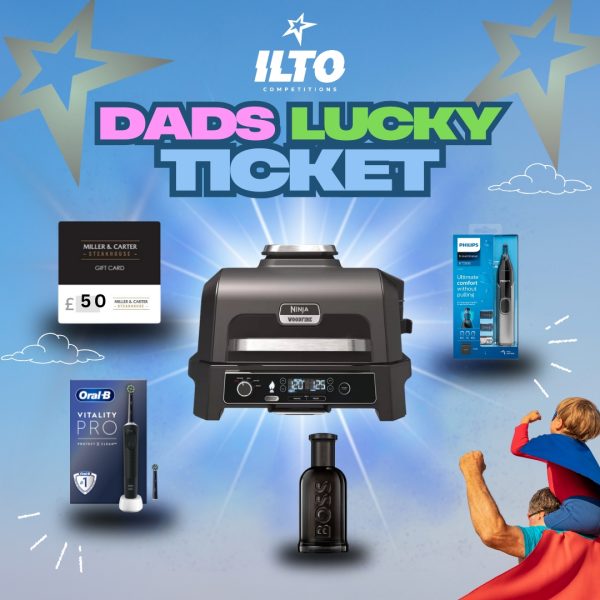 🎟 Dad’s Lucky Ticket – The Ultimate Father’s Day Giveaway 🎁