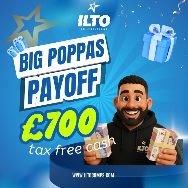 💙 Big Poppa’s Pay Off – WIN £700 🦋