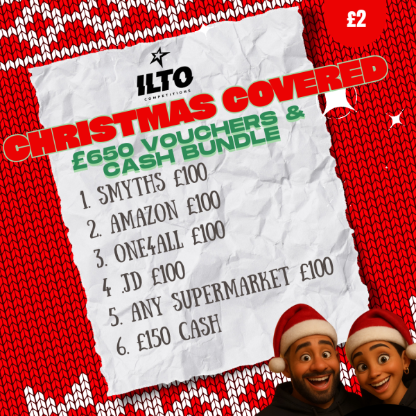 🎄 Christmas Covered – £650 in Vouchers & Cash! 🎁