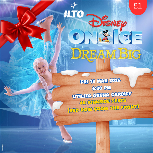 ❄️ Disney On Ice – Into The Magic! ✨4 x Rinkside Tickets