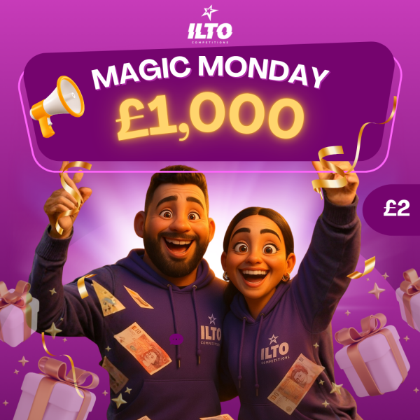 🎩✨ MAGIC MONDAY – WIN £1,000 TAX-FREE CASH! ✨🎩