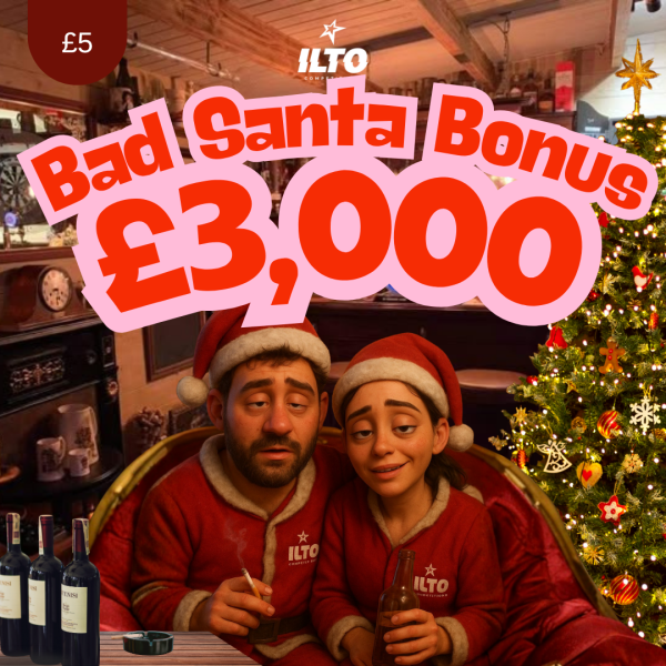 🎅 Bad Santa Bonus – Win £3,000 CASH! 💷