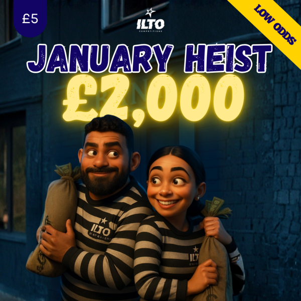 🥶 JANUARY HEIST – £2,000 TAX FREE CASH 🥶