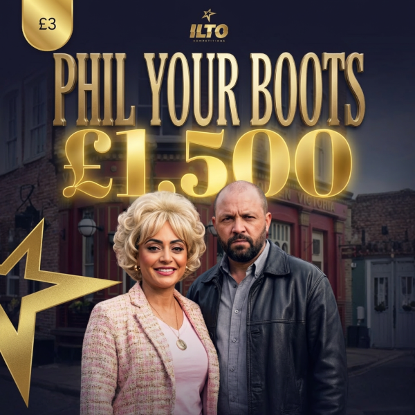 💸 PHIL YOUR BOOTS – £2,000 💸