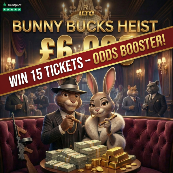 🐰 MINI COMP - 15 TICKETS INTO -BUNNY BUCKS HEIST – £6,000 💸 #2